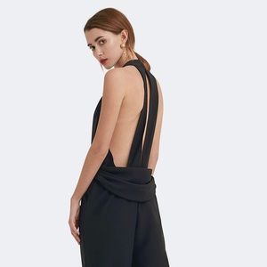 AQ/AQ Raelyn Jumpsuit, Black, Size 6 - NWT